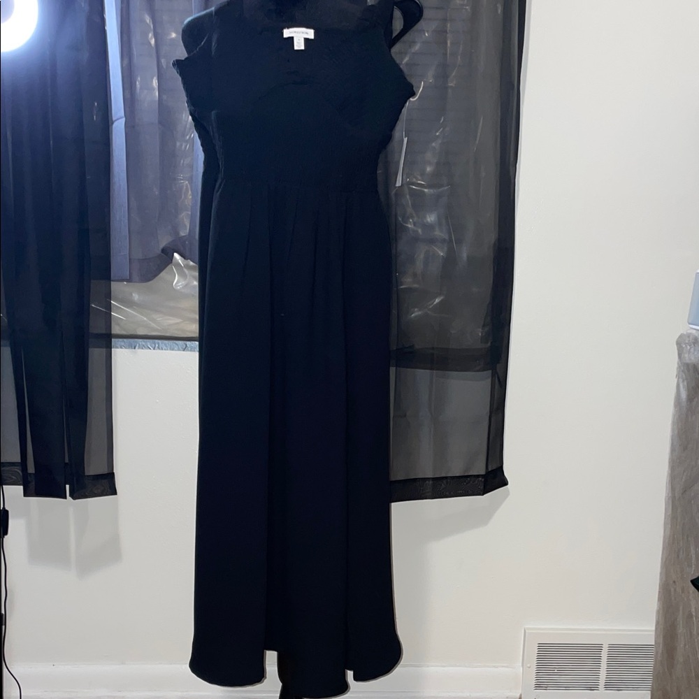 Nordstrom Classic Black Maxi Dress